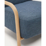 Sessel Sylo blau aus massivem Eschenholz FSC 100% – Bild 2