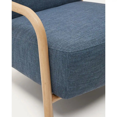 Sessel Sylo blau aus massivem Eschenholz FSC 100% – Bild 2