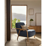 Sessel Sylo blau aus massivem Eschenholz FSC 100% – Bild 4