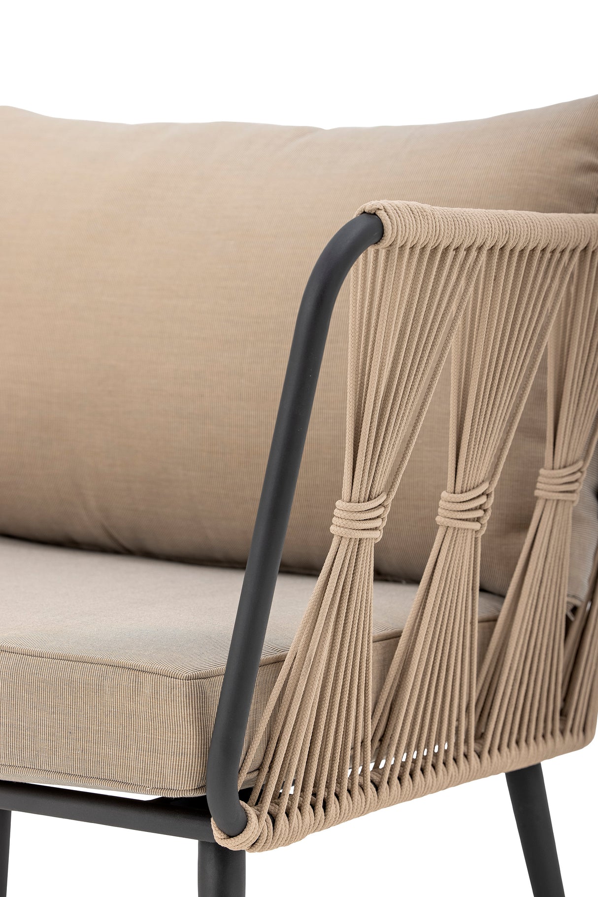 Pavone Loungesessel, Braun, Metall - ZEN ZONE Furniture