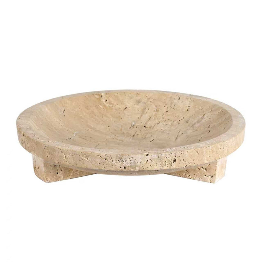 LINEA Schale Travertin - ZEN ZONE Furniture