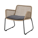 Mundo Loungesessel, Braun, Metall - ZEN ZONE Furniture