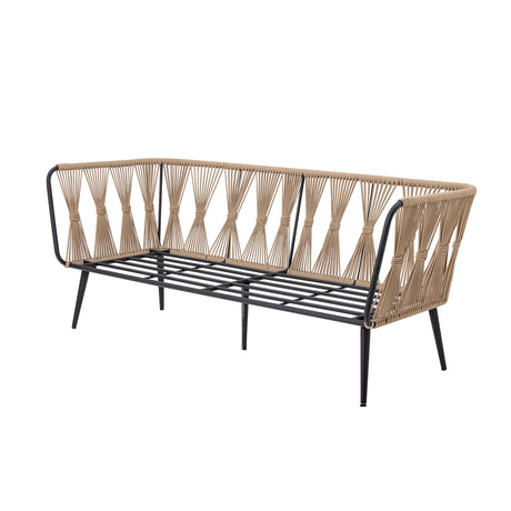 Pavone Sofa, Braun, Metall - ZEN ZONE Furniture