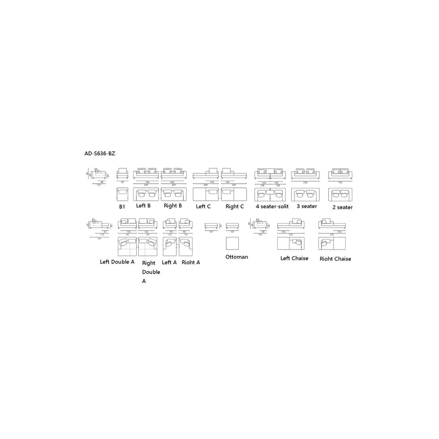 MASSIMO Sofa - ZEN ZONE Furniture