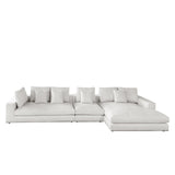MASSIMO Sofa Weiß Beige P3 - ZEN ZONE Furniture