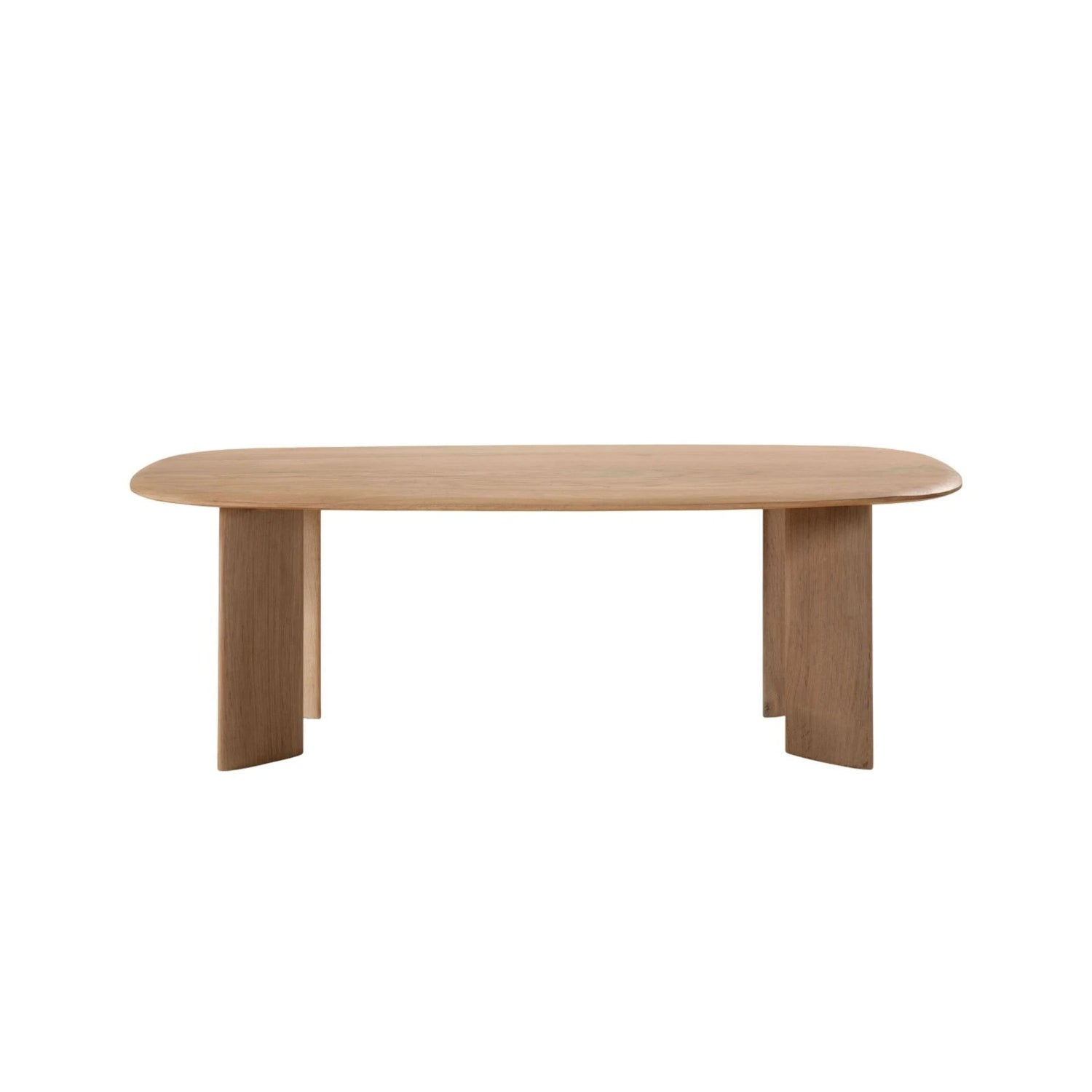 Aggie Couchtisch mit Eichenholzplatte, 120x60x40 cm von Micadoni – Produktbild 1