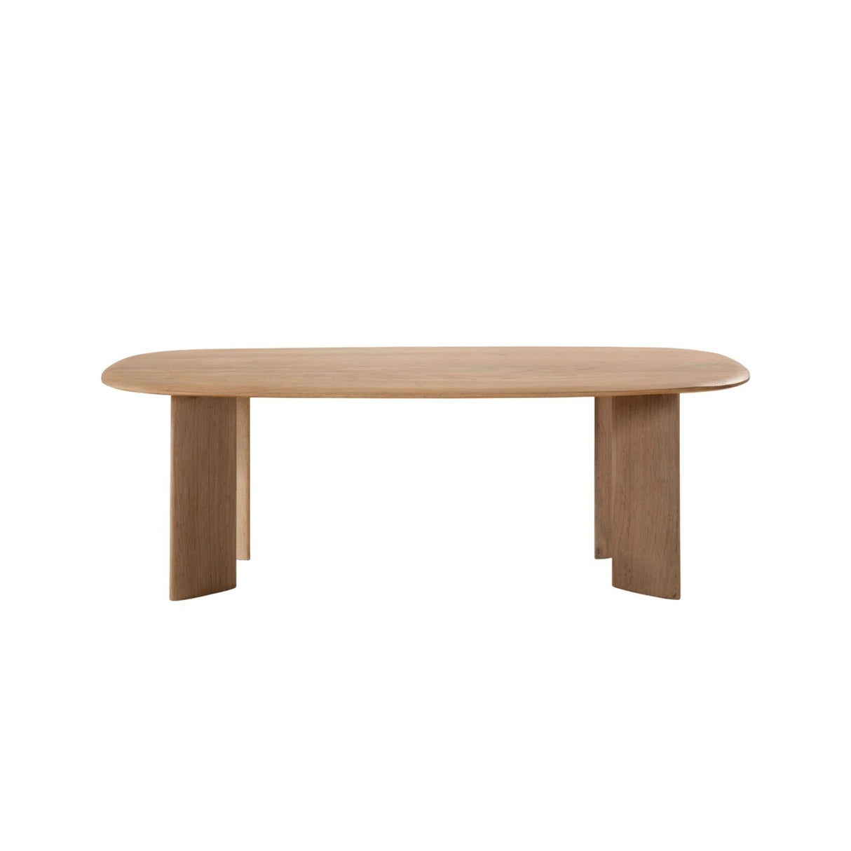 Aggie Couchtisch mit Eichenholzplatte, 120x60x40 cm von Micadoni – Produktbild 1