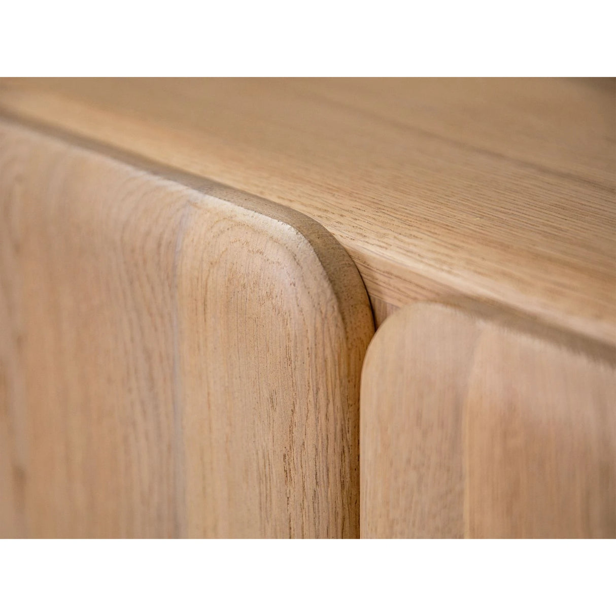 Aggie Kommode aus massivem Eichenholz, 160x45x75 cm von Micadoni – Produktbild 9