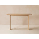 Aggie Konsolentisch aus massivem Eichenholz, 120x40x76 cm von Micadoni – Produktbild 3