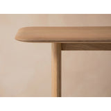 Aggie Konsolentisch aus massivem Eichenholz, 120x40x76 cm von Micadoni – Produktbild 6