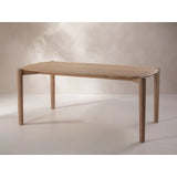 Aires Esstisch mit Eichenholzplatte 180x90x76 cm von Micadoni – Produktbild 5