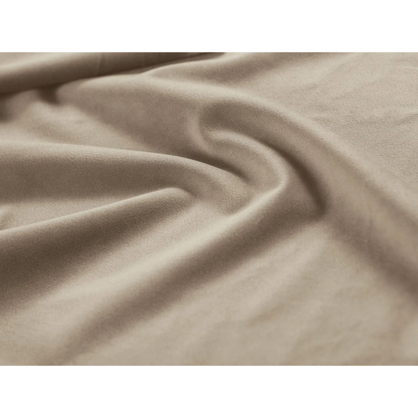 Allison Bett mit Kopfteil und Stauraum aus Samt in Dunkelbeige (Bluvel 30), 90x200 cm von Micadoni – Bild 6