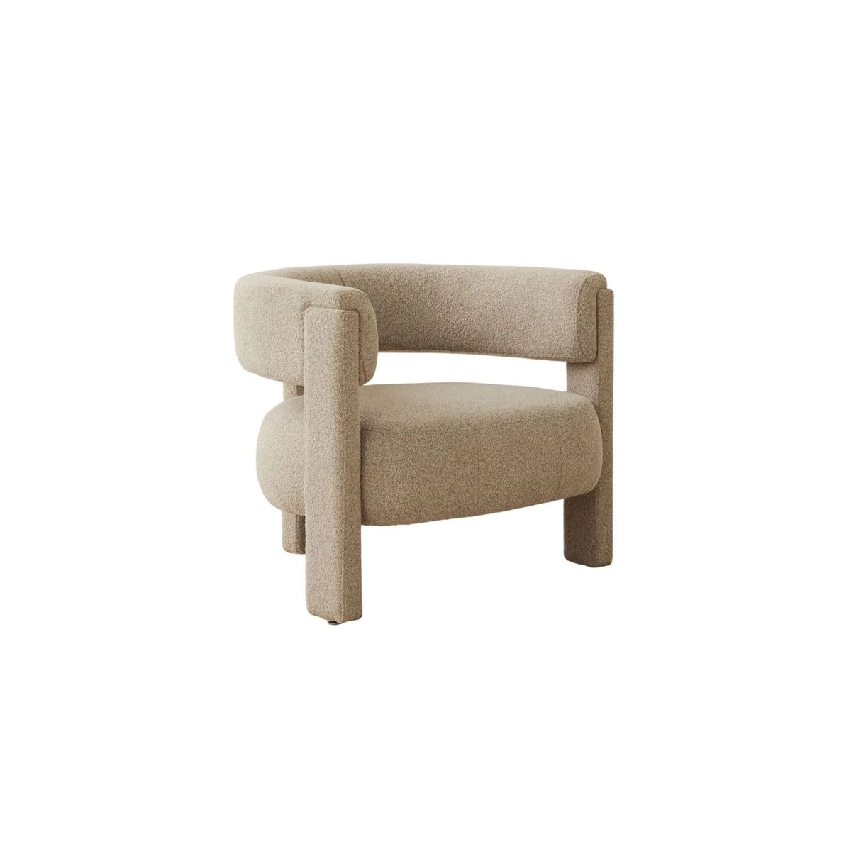 Anika Sessel aus Boucle-Stoff von Micadoni – Produktbild 1