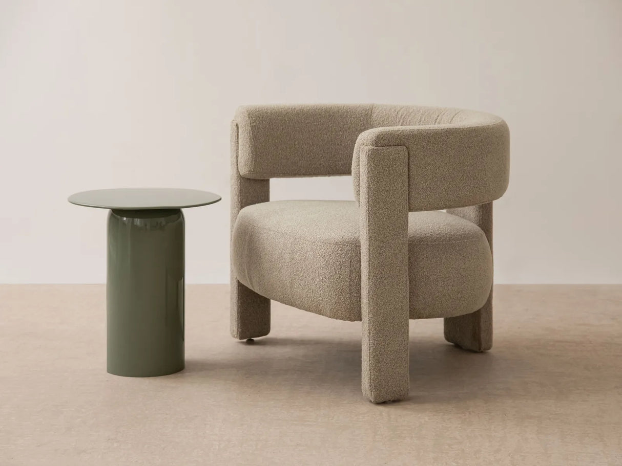 Anika Sessel aus Boucle-Stoff von Micadoni – Produktbild 2