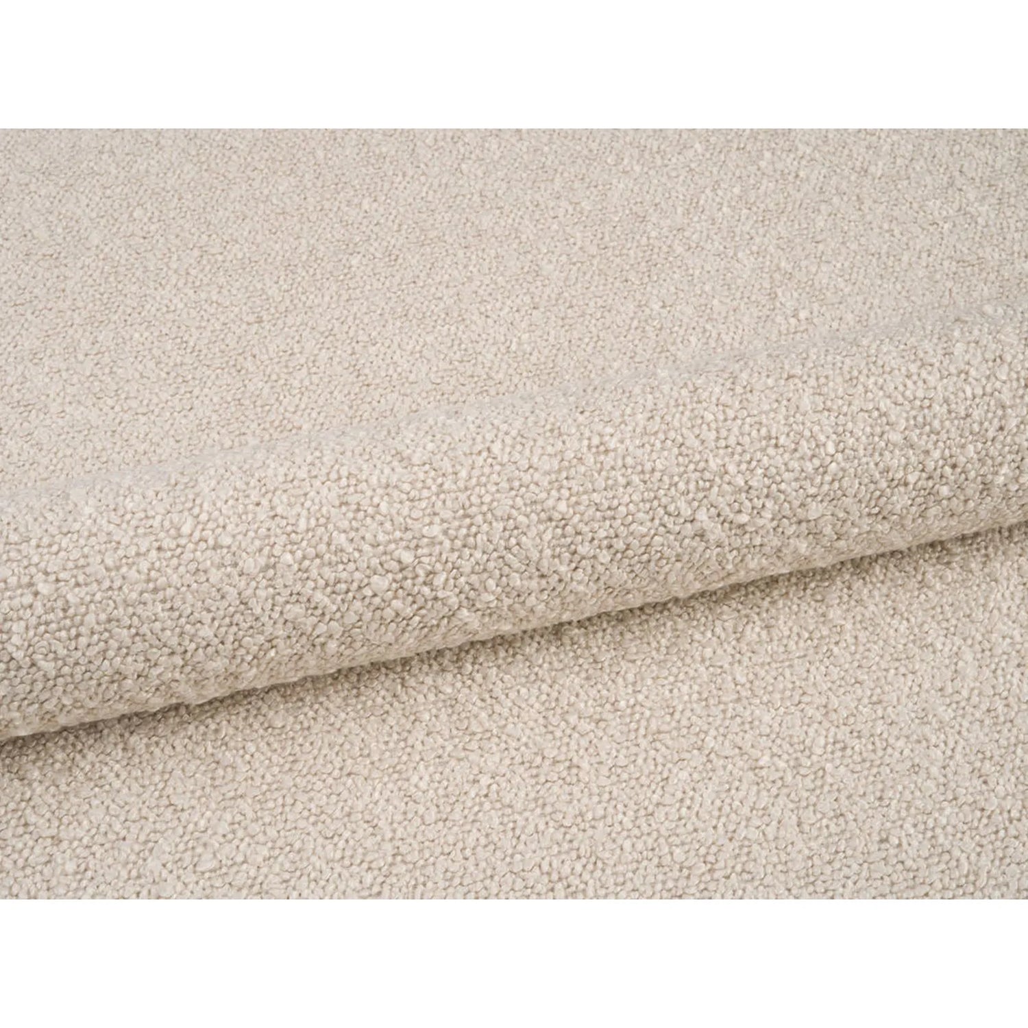 Aveline Bett mit Kopfteil aus Boucle in Beige (Baloo 2074), 200x200 cm von Micadoni – Bild 7