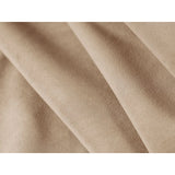 Aveline Bett mit Kopfteil aus Samt/Veganes Leder in Mandelbeige/Kastanienbraun (Magic Velvet 2282,Vega 56), 200x200 cm von Micadoni – Bild 8
