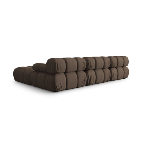 Bellis Modulares 4-Sitzer Ecksofa aus 3D in Braun (Sonic 40), 282x188 cm von Micadoni – Bild 6
