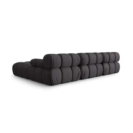 Bellis Modulares 4-Sitzer Ecksofa aus 3D in Espresso (Sonic 15), 282x188 cm von Micadoni – Bild 6