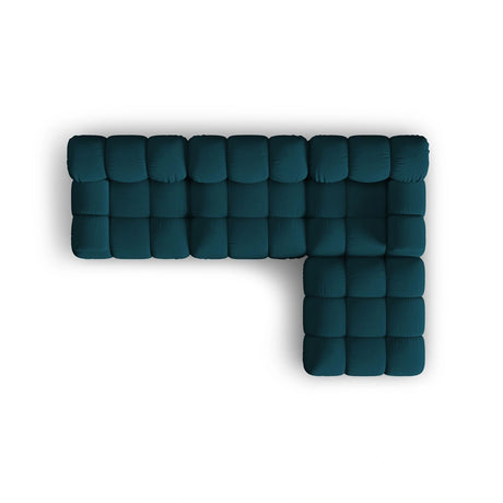 Bellis Modulares 4-Sitzer Ecksofa aus 3D in Marineblau (Sonic 87), 282x188 cm von Micadoni – Bild 5