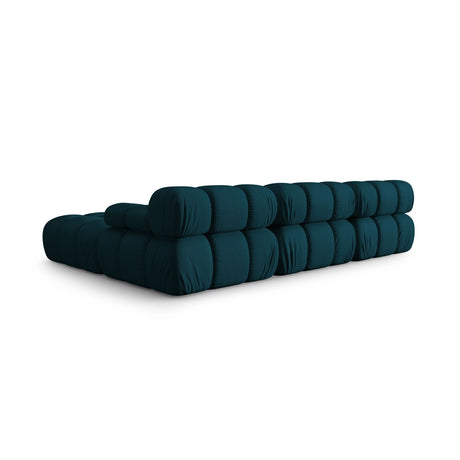 Bellis Modulares 4-Sitzer Ecksofa aus 3D in Marineblau (Sonic 87), 282x188 cm von Micadoni – Bild 6