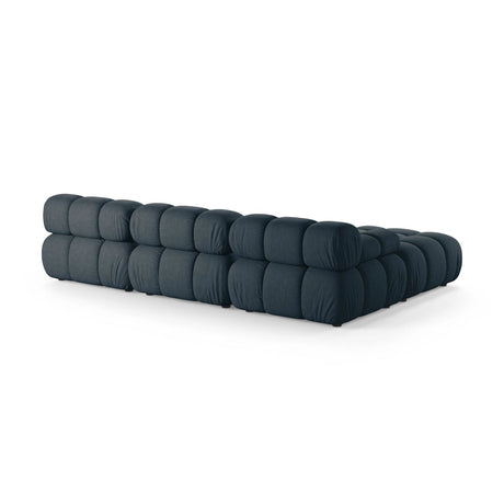 Bellis Modulares 4-Sitzer Ecksofa aus Strukturierter Stoff in Tiefes Petrol (Liberty 13), 282x188 cm von Micadoni – Bild 4