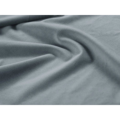 Bellis Modulares 8-Sitzer Panoramasofa, Rechte Seite, aus Samt in Hellblau (Bluvel 06), 376x282 cm von Micadoni – Bild 4