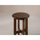 Bia Beistelltisch aus Akazienholz Hellbraun, 35x35x50 cm von Micadoni – Produktbild 6