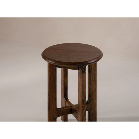 Bia Beistelltisch aus Akazienholz Hellbraun, 35x35x50 cm von Micadoni – Produktbild 6