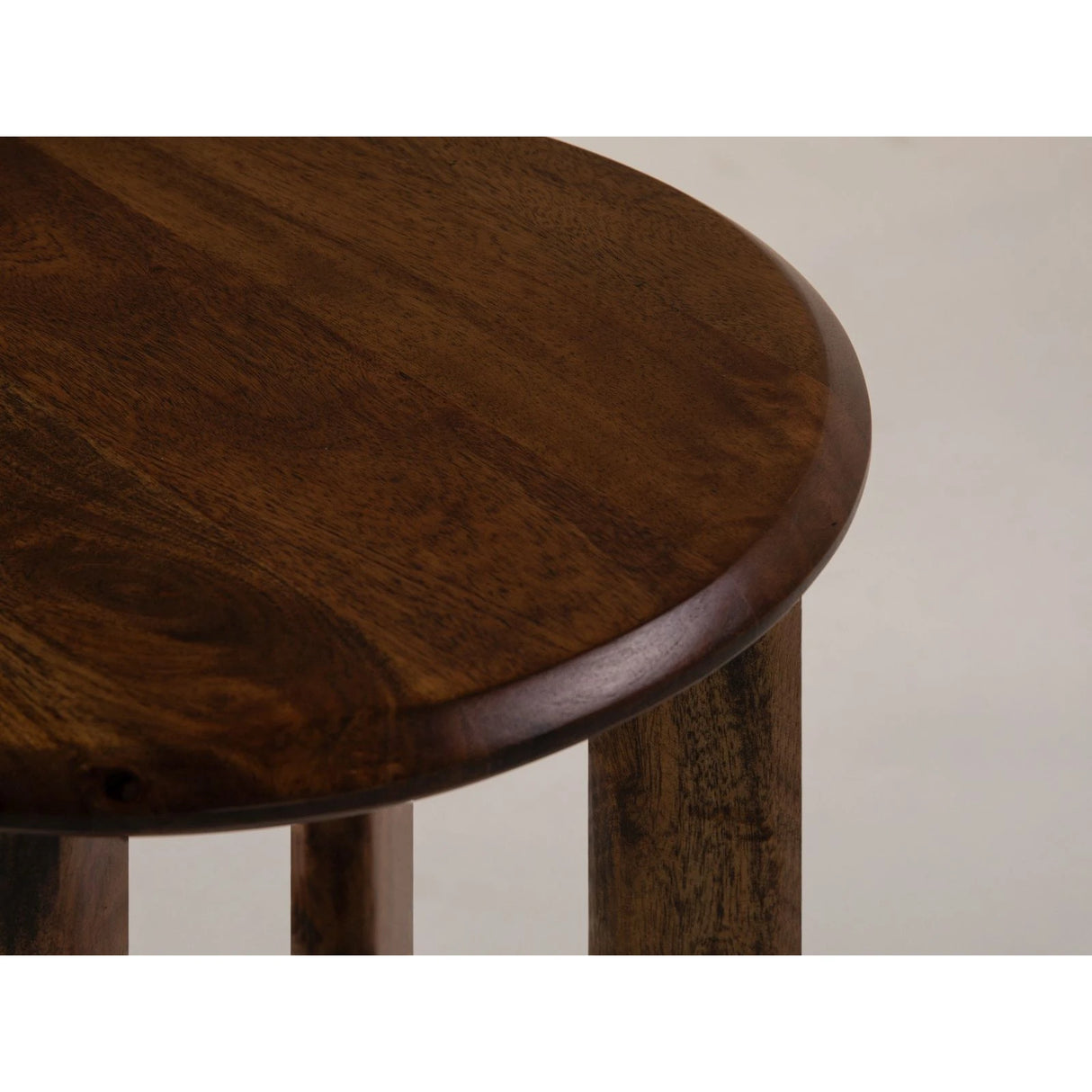 Bia Beistelltisch aus Akazienholz Hellbraun, 35x35x50 cm von Micadoni – Produktbild 7