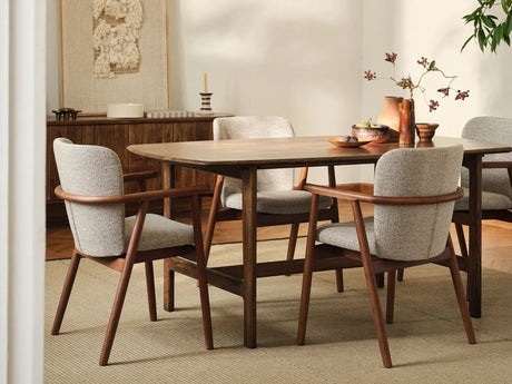 Bia Esstisch aus Akazienholz Hellbraun, 175x90x76 cm von Micadoni – Produktbild 2