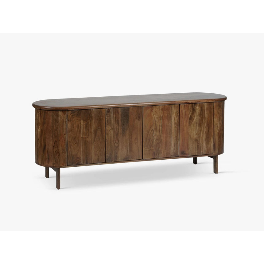 Bia Kommode aus Akazienholz Hellbraun, 175x45x70 cm von Micadoni – Produktbild 4