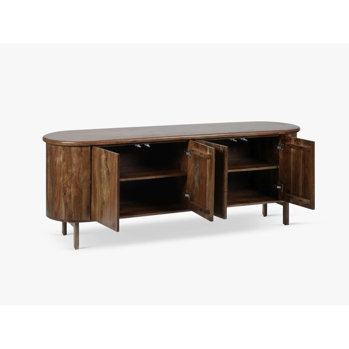 Bia Kommode aus Akazienholz Hellbraun, 175x45x70 cm von Micadoni – Produktbild 5