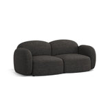 Blair 2-Sitzer Sofa aus Chenille in Anthrazit (Eden 21 Black), 194x95 cm von Micadoni – Bild 3