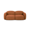 Blair 2-Sitzer Sofa aus Chenille in Brick (Eden 10 Terra), 194x95 cm von Micadoni – Bild 1