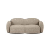 Blair 2-Sitzer Sofa aus Chenille in Dunkelbeige (Eden 4 Beige), 194x95 cm von Micadoni – Bild 1