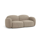 Blair 2-Sitzer Sofa aus Chenille in Dunkelbeige (Eden 4 Beige), 194x95 cm von Micadoni – Bild 3