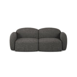 Blair 2-Sitzer Sofa aus Chenille in Dunkelgrau (Eden 20 Graphite), 194x95 cm von Micadoni – Bild 1
