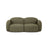 Blair 2-Sitzer Sofa aus Chenille in Grün (Eden 12 Olive), 194x95 cm von Micadoni – Bild 1