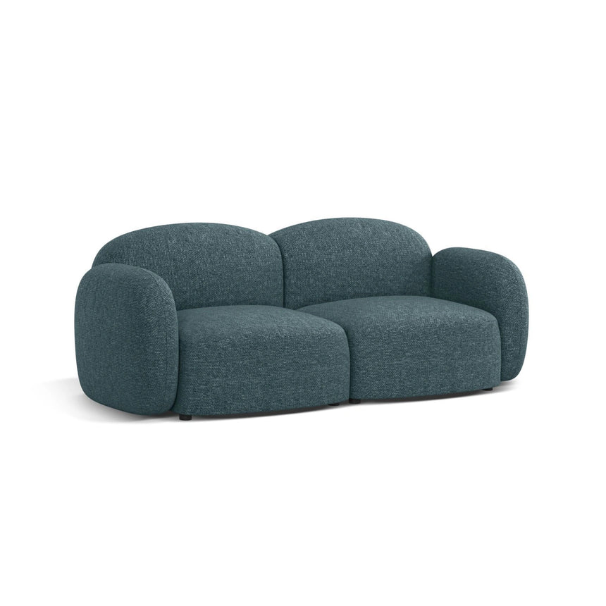 Blair 2-Sitzer Sofa aus Chenille in Hellblau (Eden 15 Pacific), 194x95 cm von Micadoni – Bild 3