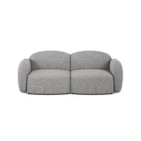 Blair 2-Sitzer Sofa aus Chenille in Hellgrau (Eden 18 Grey), 194x95 cm von Micadoni – Bild 1