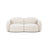 Blair 2-Sitzer Sofa aus Chenille in Leichtes Beige (Eden 2 Pearl), 194x95 cm von Micadoni – Bild 1