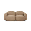 Blair 2-Sitzer Sofa aus Samt, Chenille oder Strukturstoff, 194x95 cm von Micadoni – Bild 1