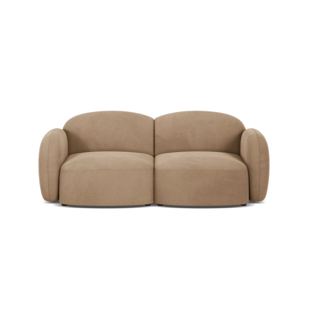 Blair 2-Sitzer Sofa aus Samt, Chenille oder Strukturstoff, 194x95 cm von Micadoni – Bild 1