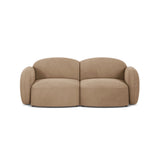 Blair 2-Sitzer Sofa aus Samt, Chenille oder Strukturstoff, 194x95 cm von Micadoni – Bild 1