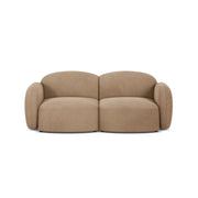Blair 2-Sitzer Sofa aus Samt, Chenille oder Strukturstoff, 194x95 cm von Micadoni – Bild 1
