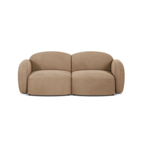 Blair 2-Sitzer Sofa aus Samt, Chenille oder Strukturstoff, 194x95 cm von Micadoni – Bild 1
