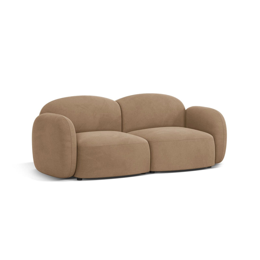 Blair 2-Sitzer Sofa aus Samt, Chenille oder Strukturstoff, 194x95 cm von Micadoni – Bild 3