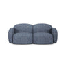 Blair 2-Sitzer Sofa aus Strukturierter Stoff in Blaue melange (Baltimore Marine), 194x95 cm von Micadoni – Bild 1