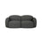Blair 2-Sitzer Sofa aus Strukturierter Stoff in Grey Melange (Baltimore Anthracite), 194x95 cm von Micadoni – Bild 1