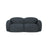 Blair 2-Sitzer Sofa aus Strukturierter Stoff in Marineblau (Baltimore Ocean), 194x95 cm von Micadoni – Bild 1